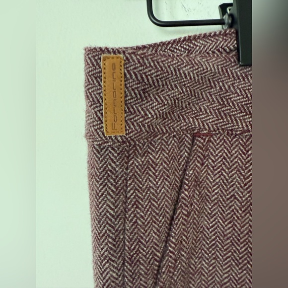 Vintage Y2K Fornarina Wool Super Low Rise Office Siren Girlhoodcore Trousers - Picture 5 of 16